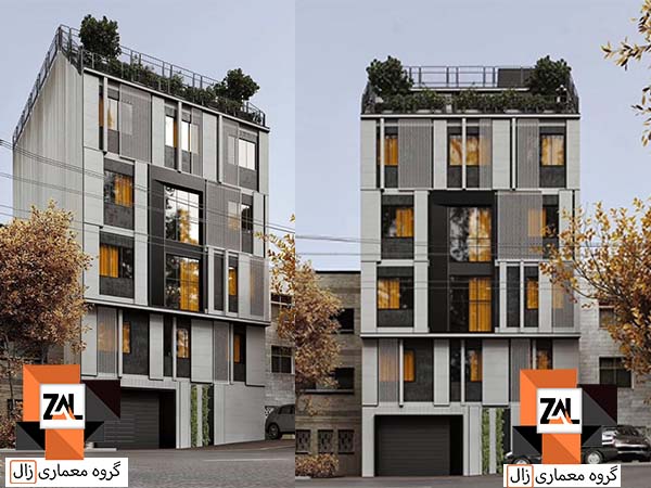 طراح نمای بیرونی ساختمان