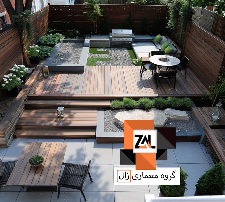 دیزاین باغ 2000 متر - زالارک
