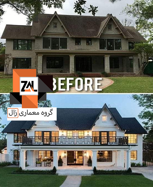 هزینه‌های بازسازی ویلا - زالارک