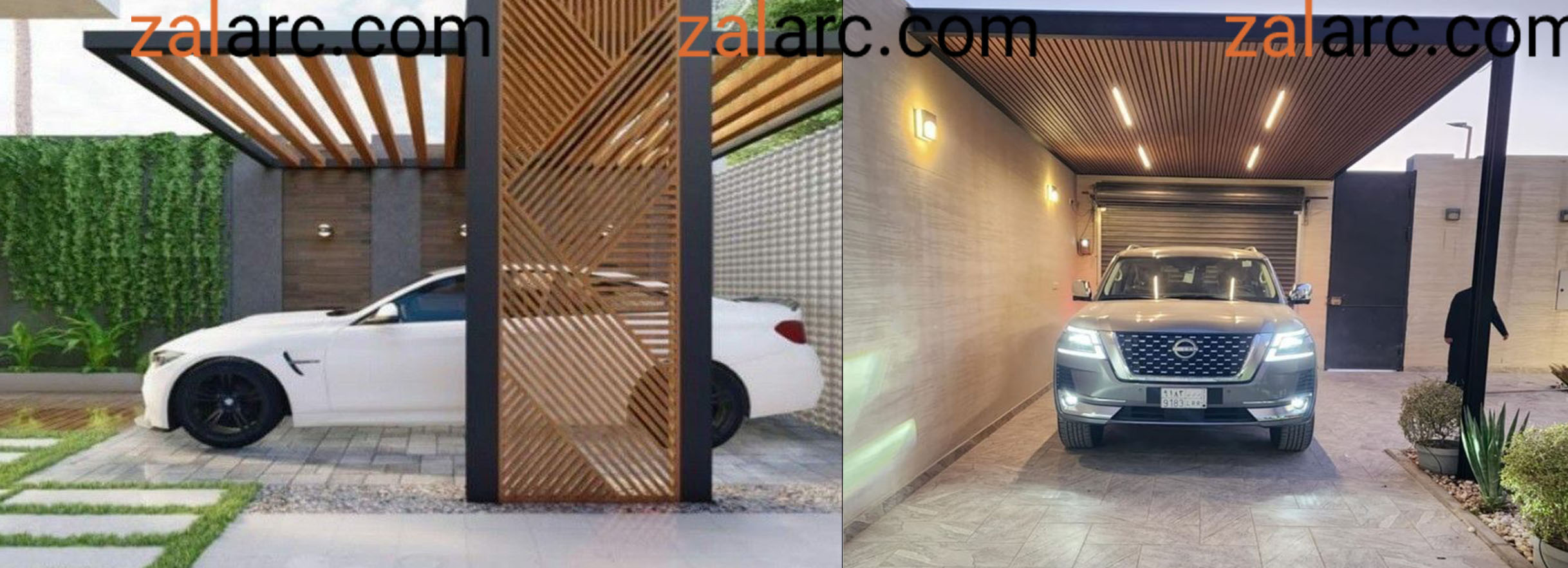 طراحی پارکینگ خانه ویلایی