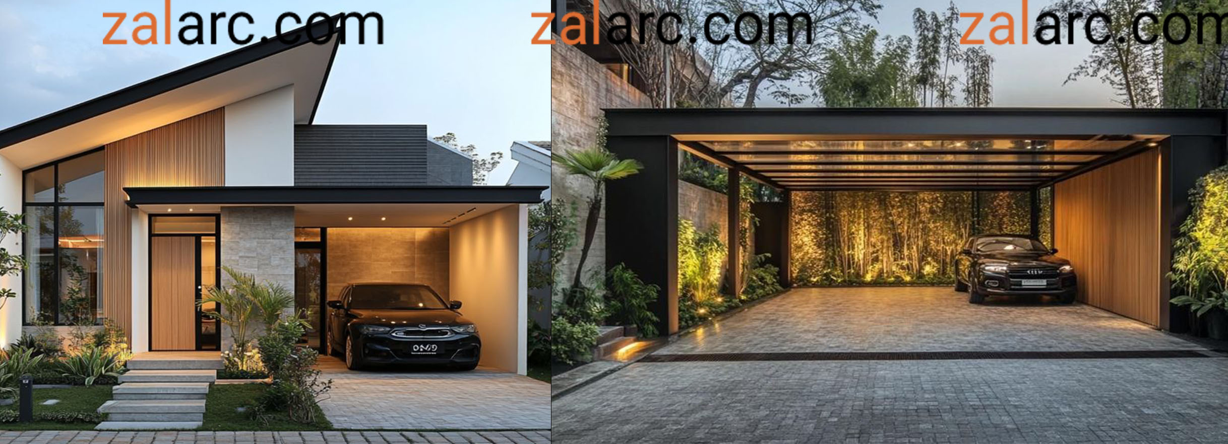 طرح پارکینگ ویلایی