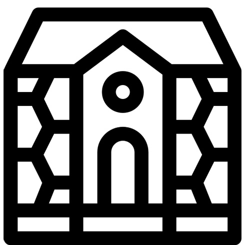 icon stone villa facade