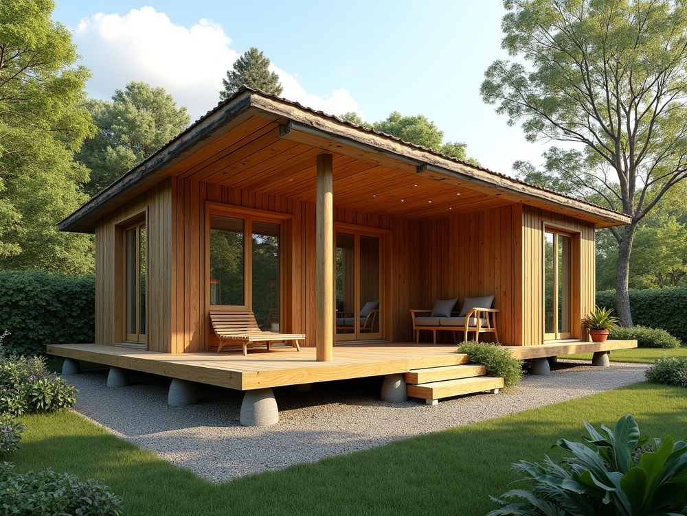 صفر تا صد ساخت کلبه چوبی