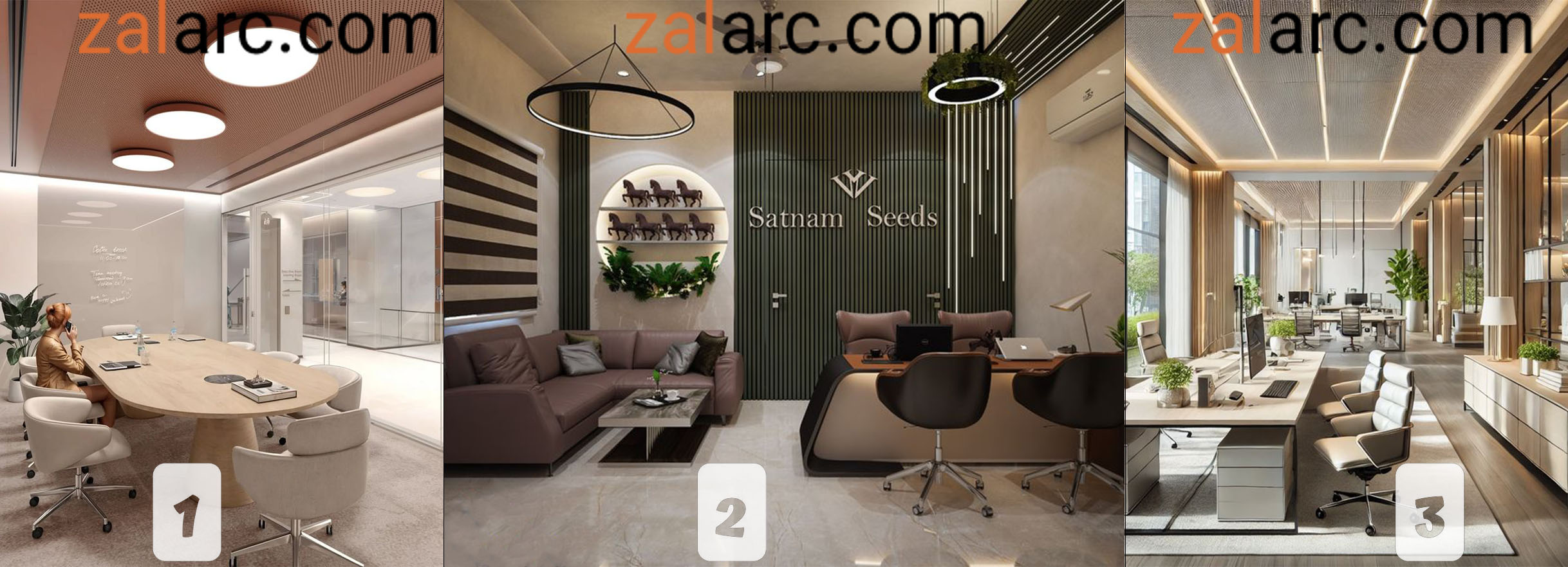 دکوراسیون مغازه املاک کوچک