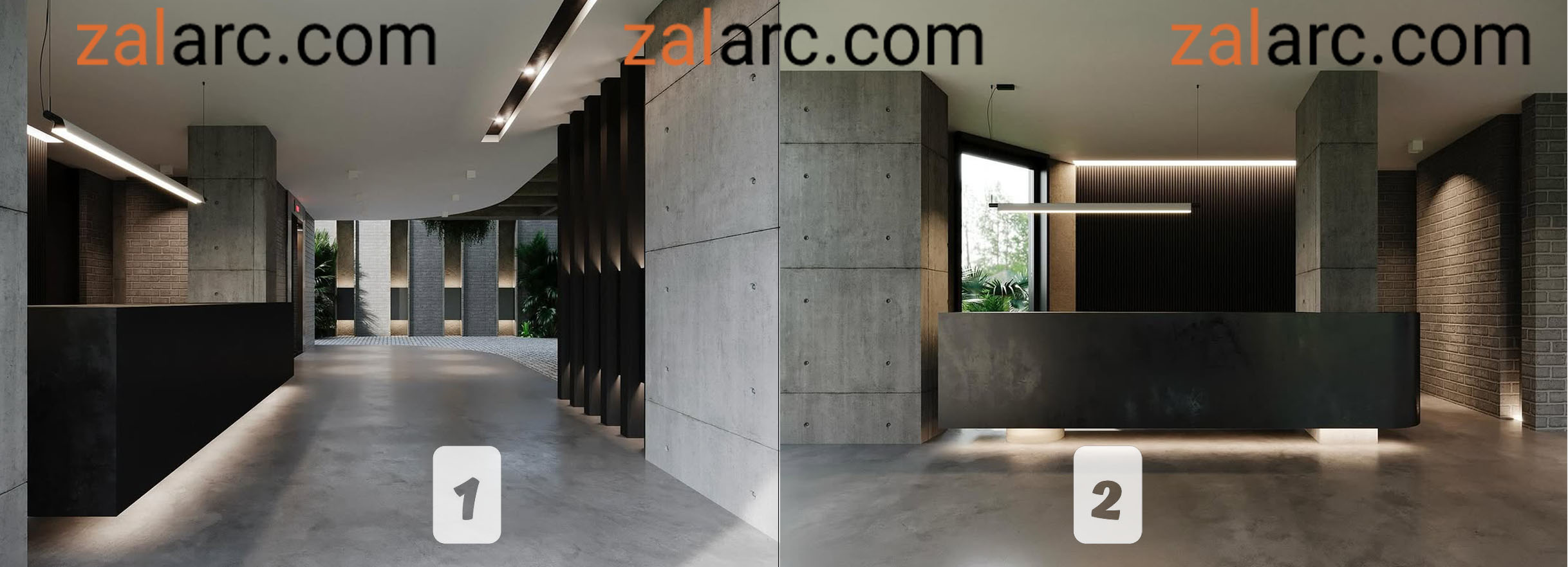 دیزاین لابی ساختمان