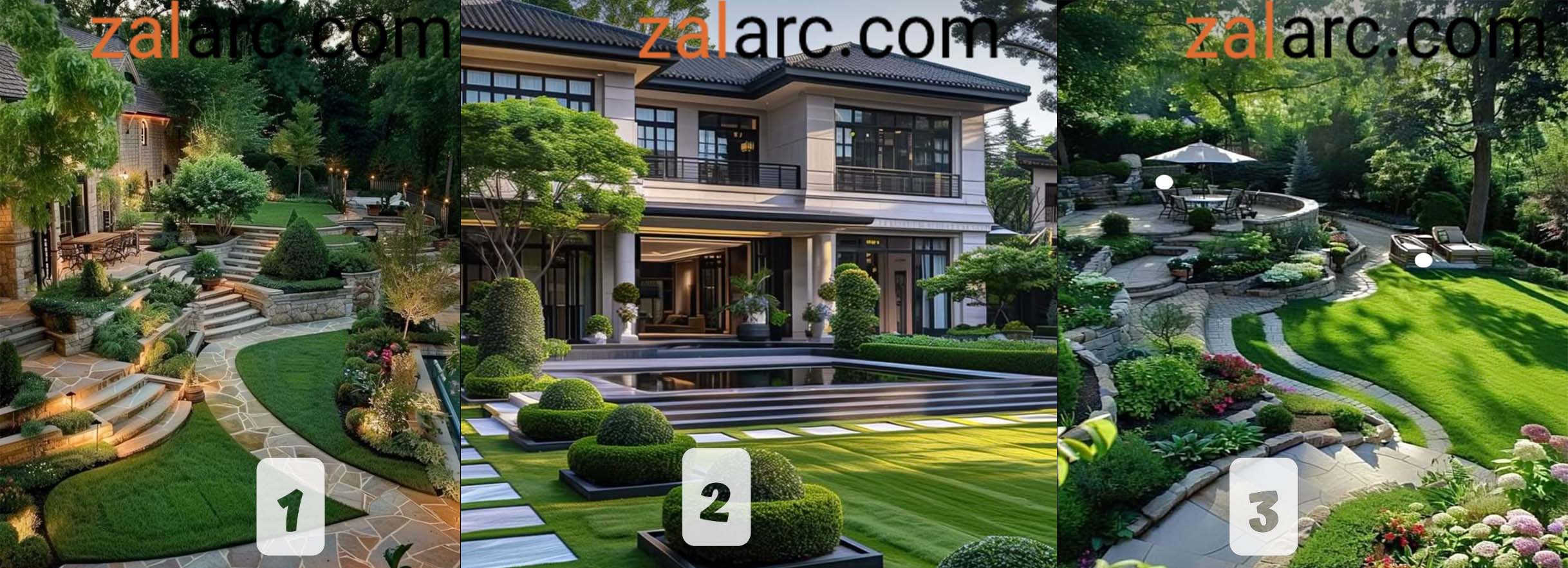 دیزاین ویلا باغ