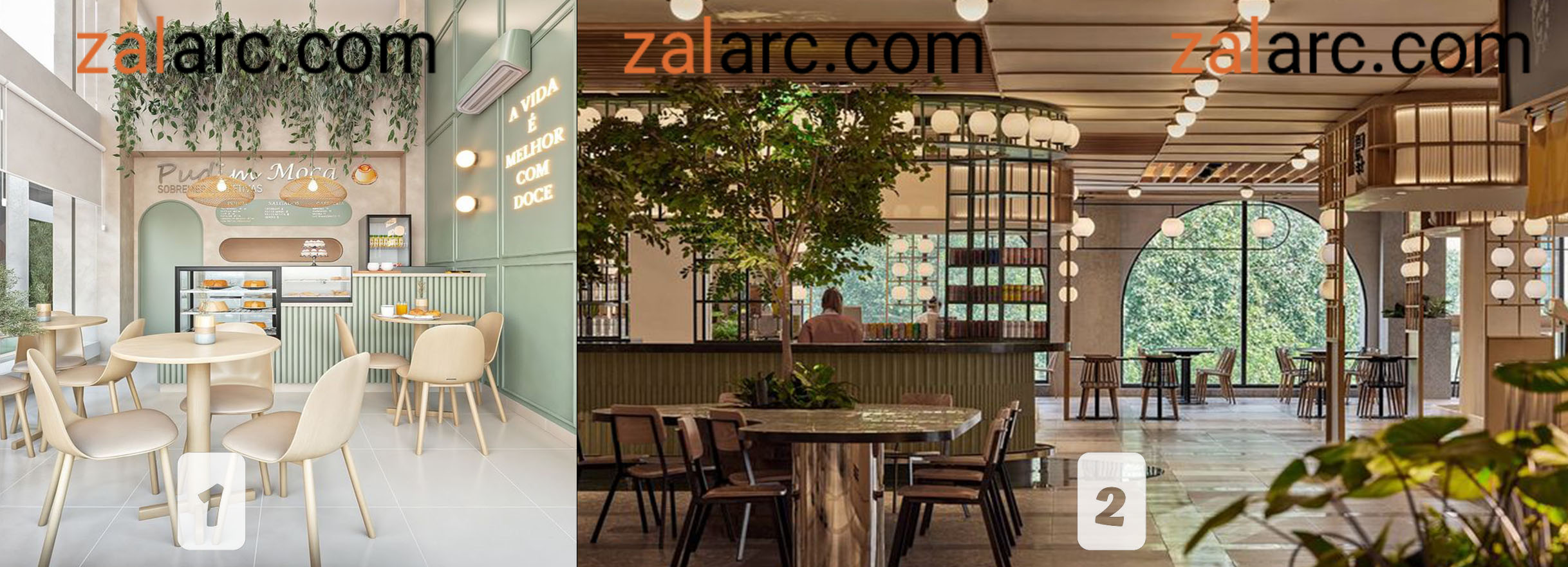 دیزاین کافی شاپ مدرن