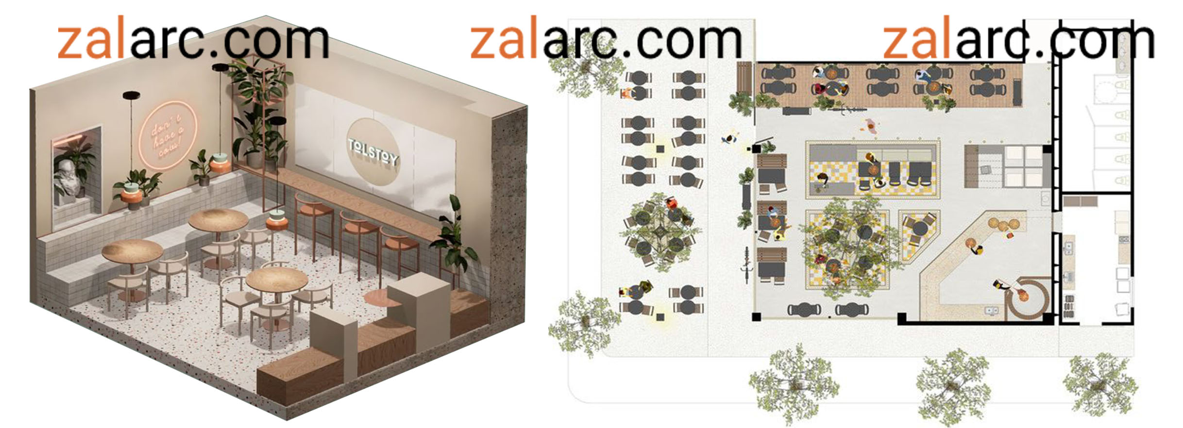 ضوابط طراحی رستوران