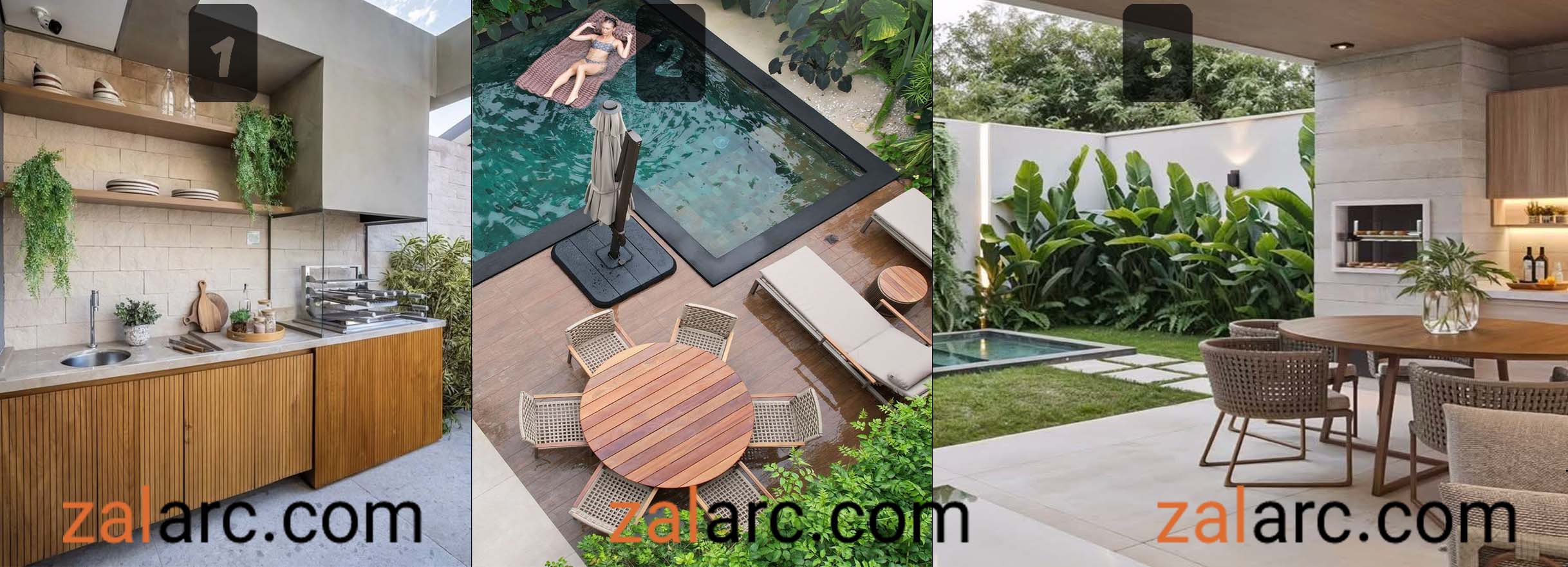 طراح ویلا باغ