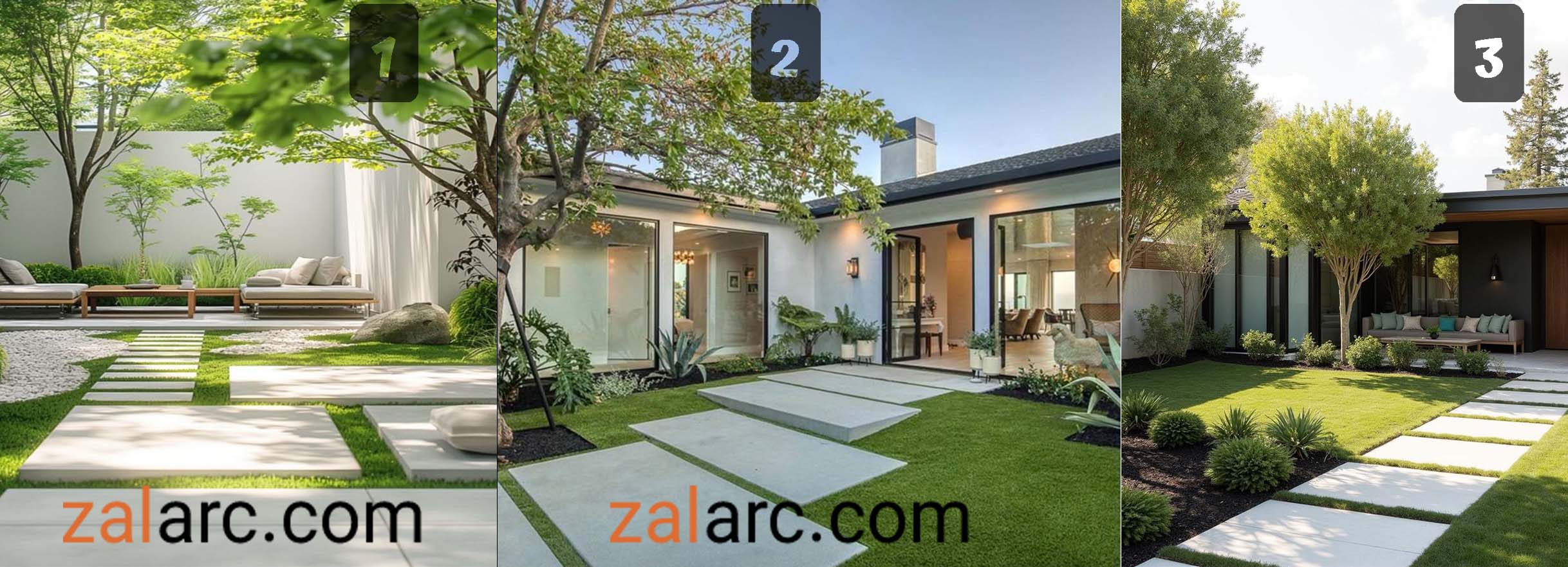 طراحي ويلا باغ