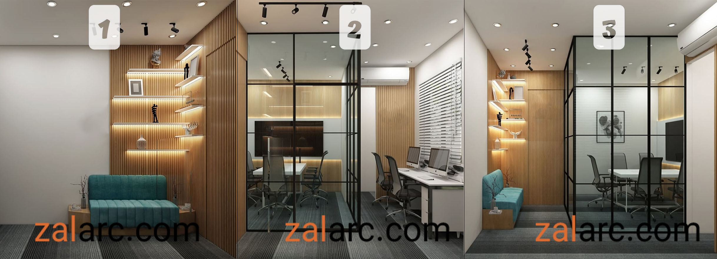 طراحی داخلی دفتر