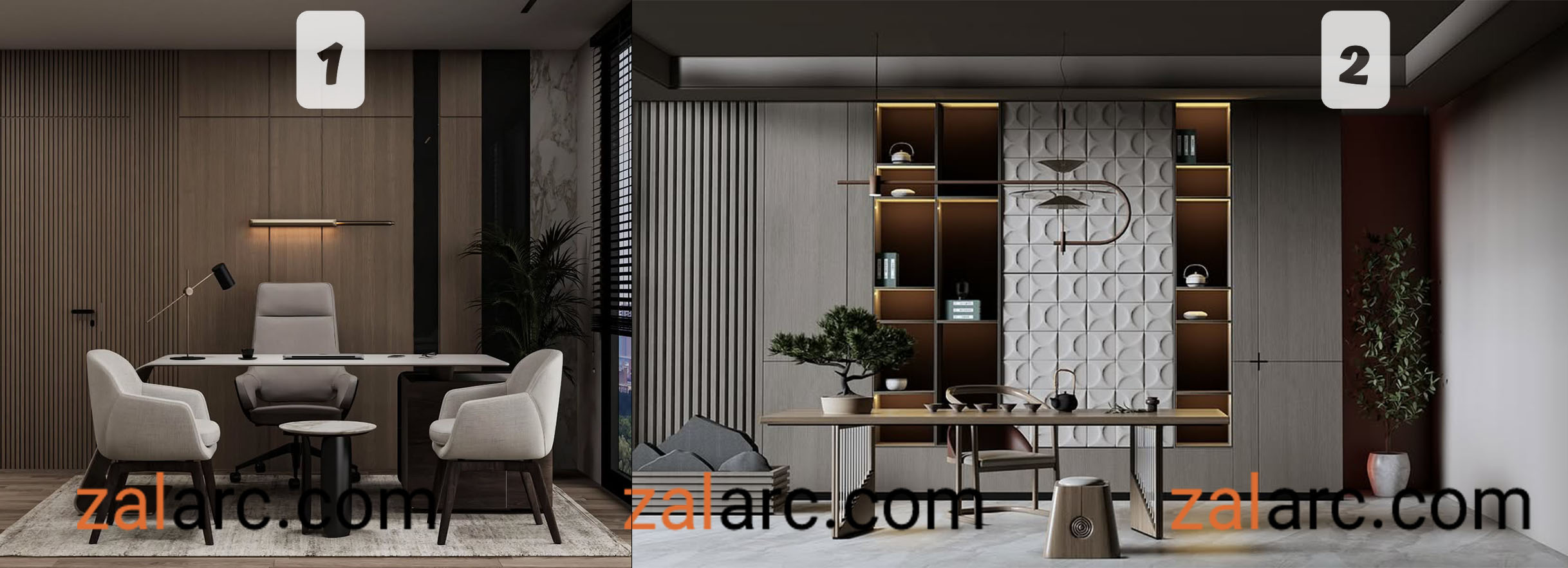 طراحی داخلی فضای اداری