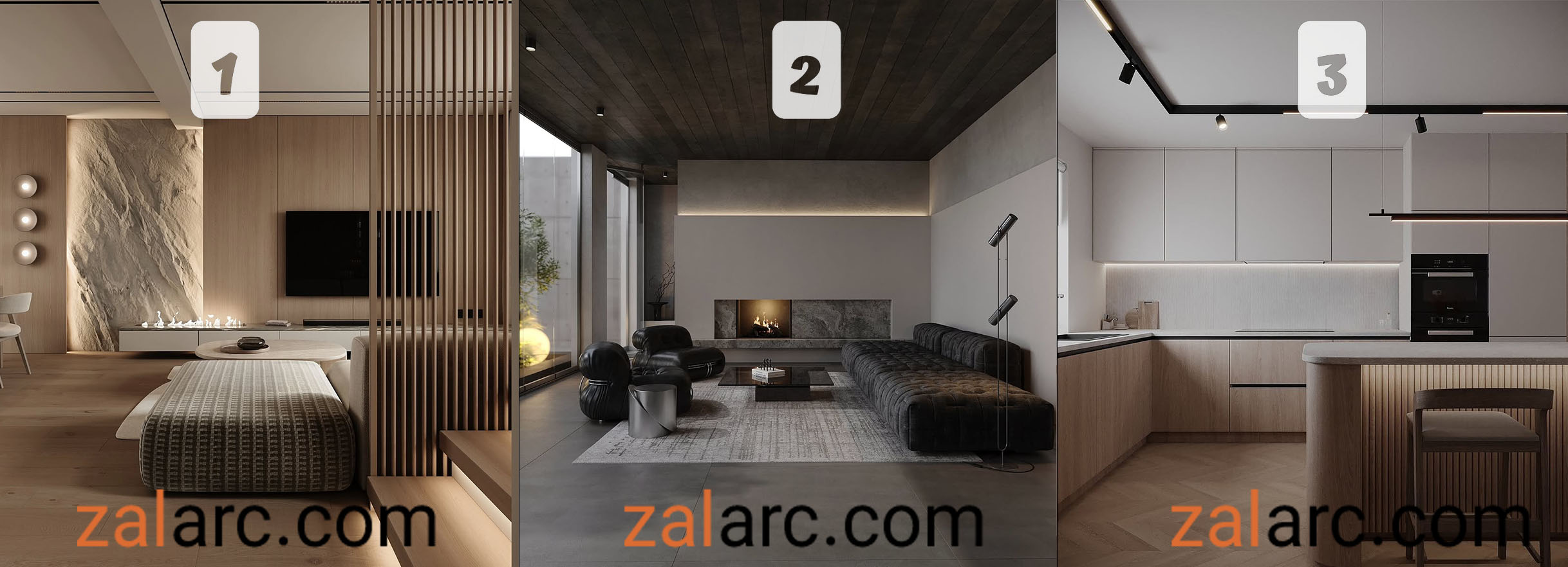 طراحی داخلی منزل ویلایی