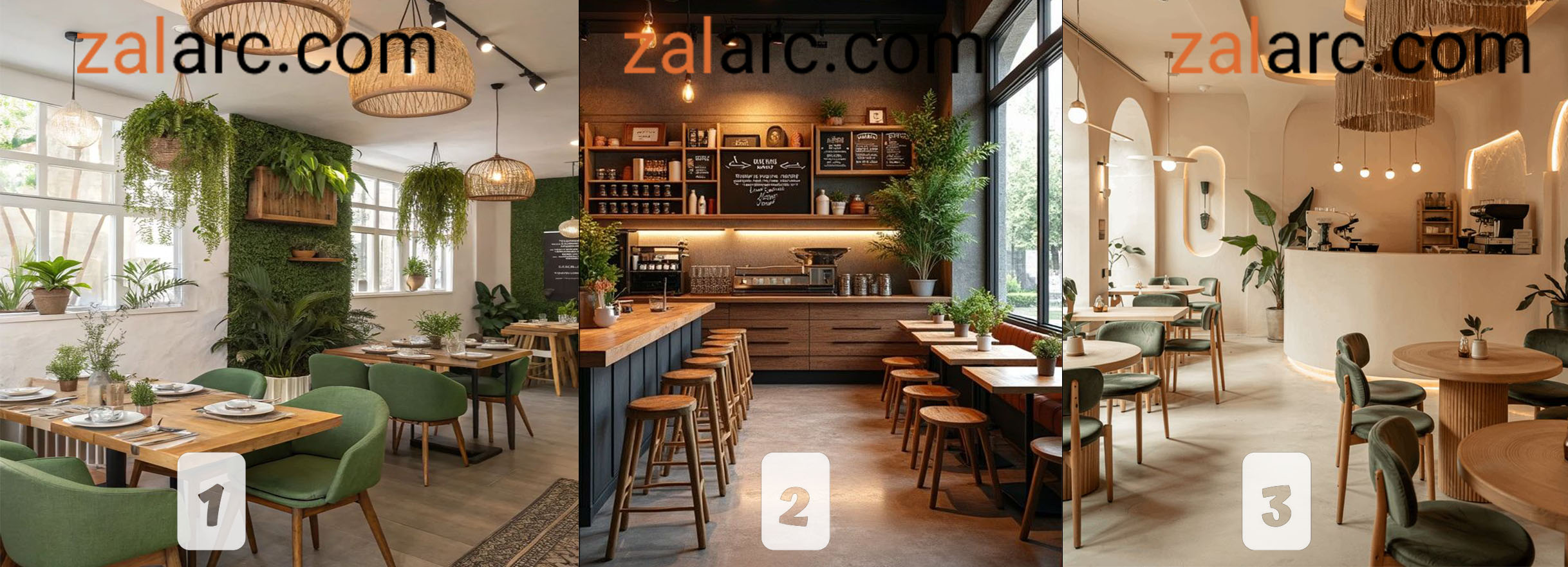 طراحی دکور کافی شاپ مدرن