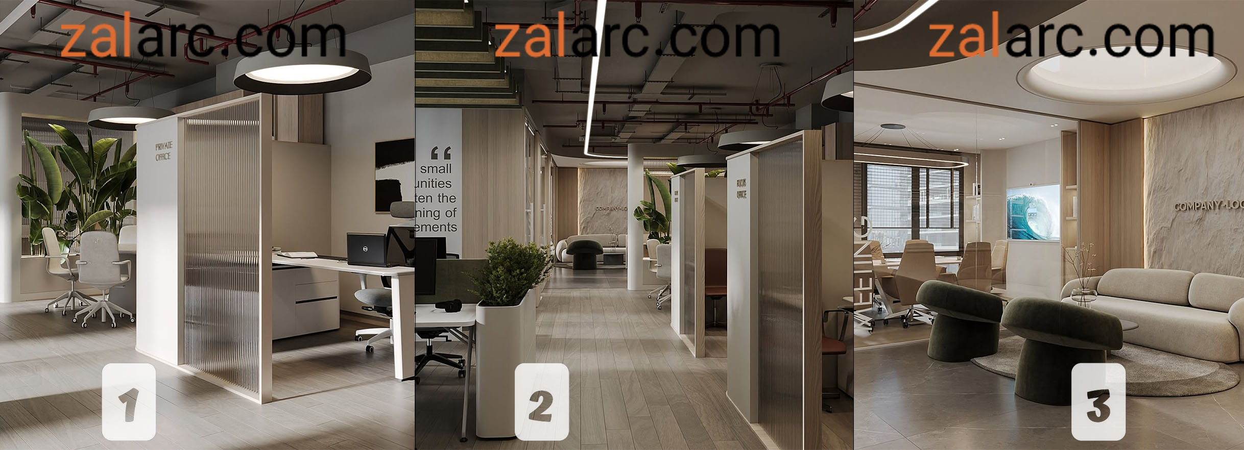 طراحی دکوراسیون داخلی دفتر کار