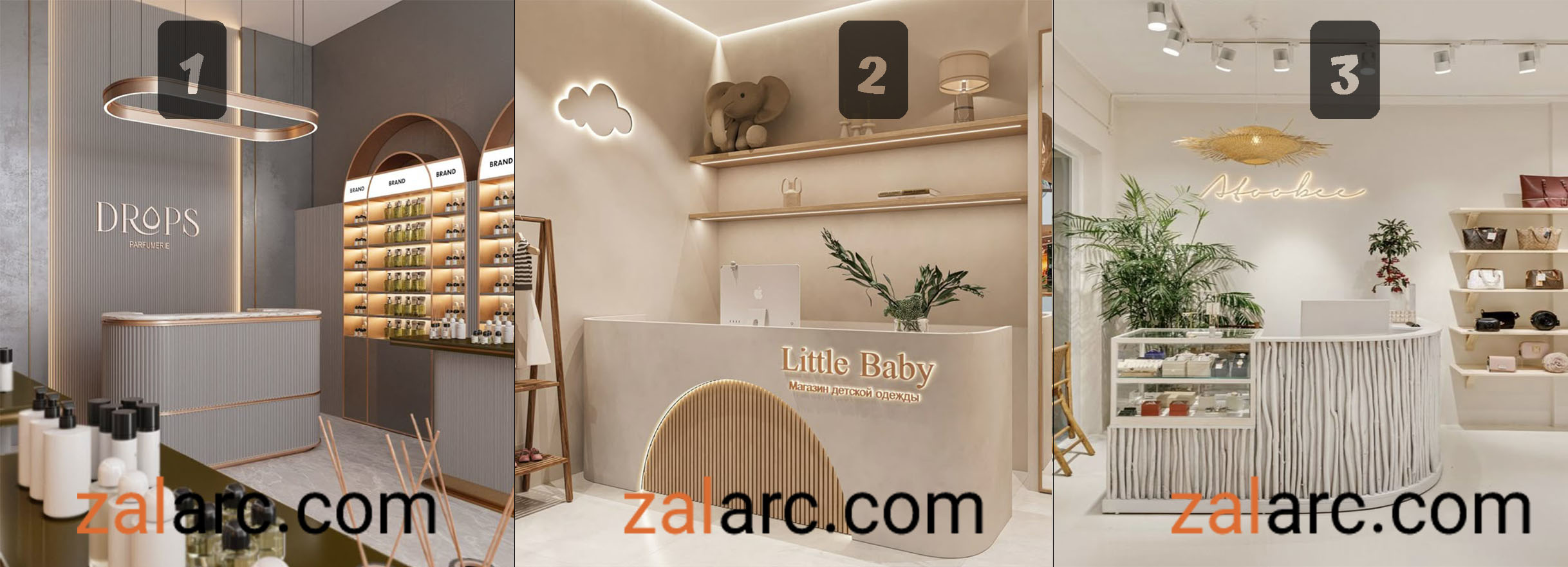 طراحی دکوراسیون داخلی مزون