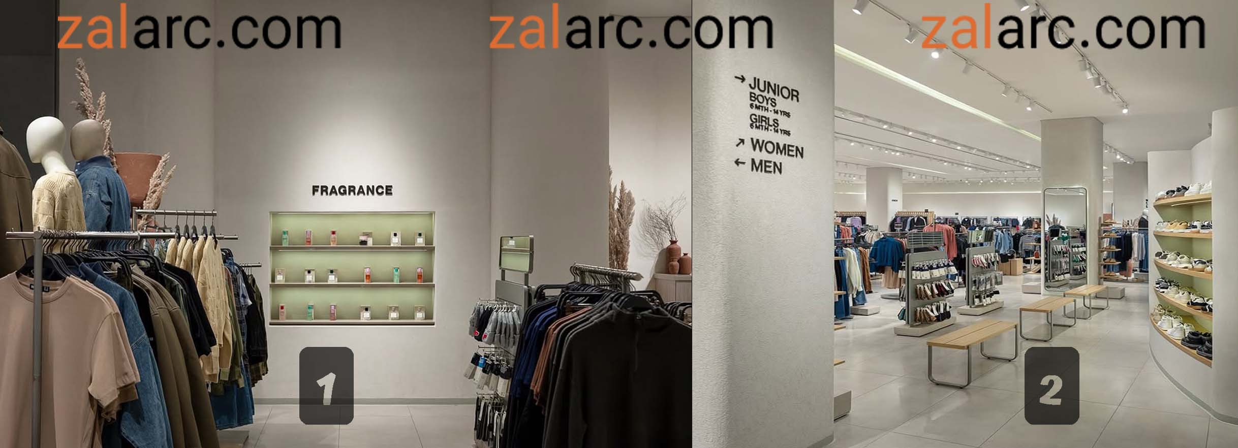 طراحی فروشگاه لباس