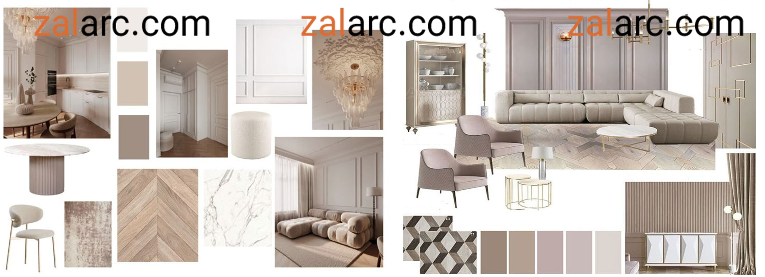 طراحی منزل نئوکلاسیک
