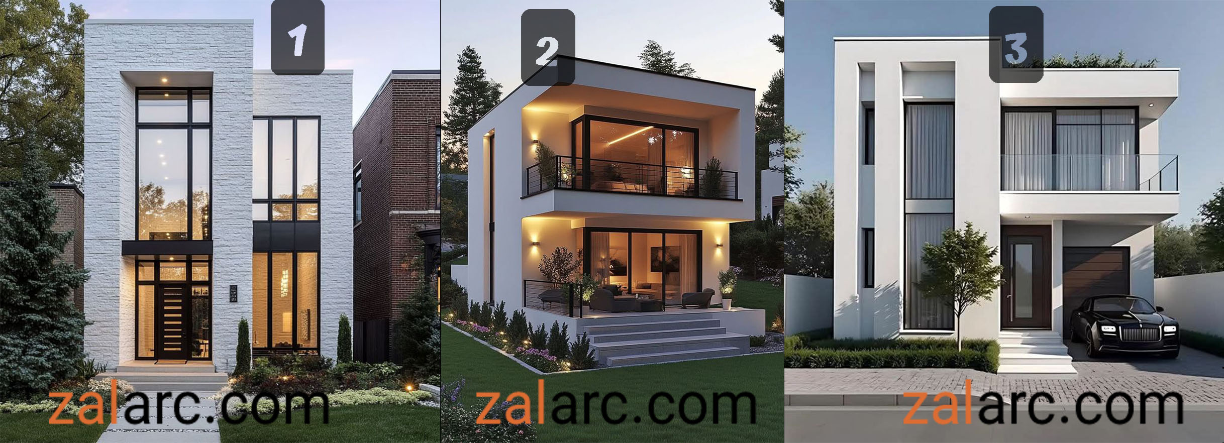 طراحی ویلایی مدرن کوچک