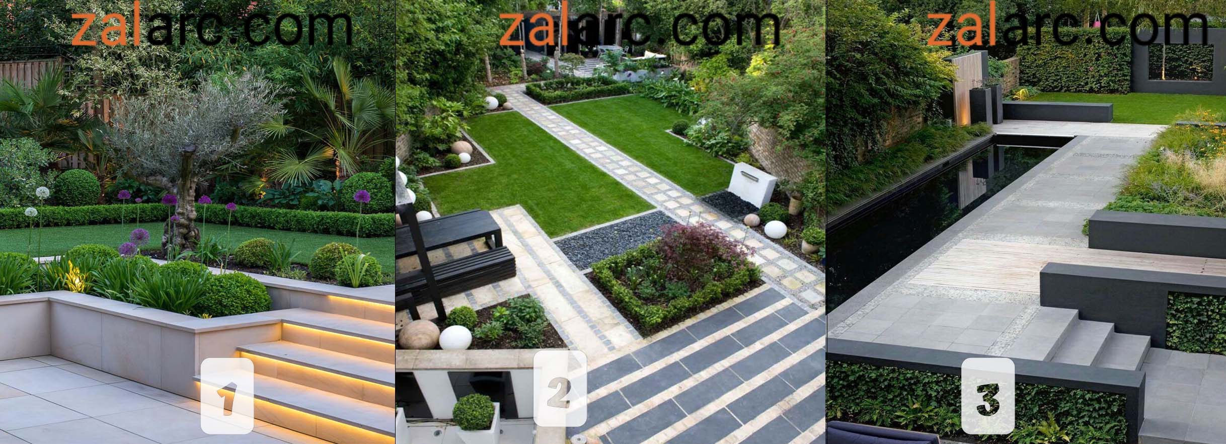 طرح و نقشه باغ ویلا