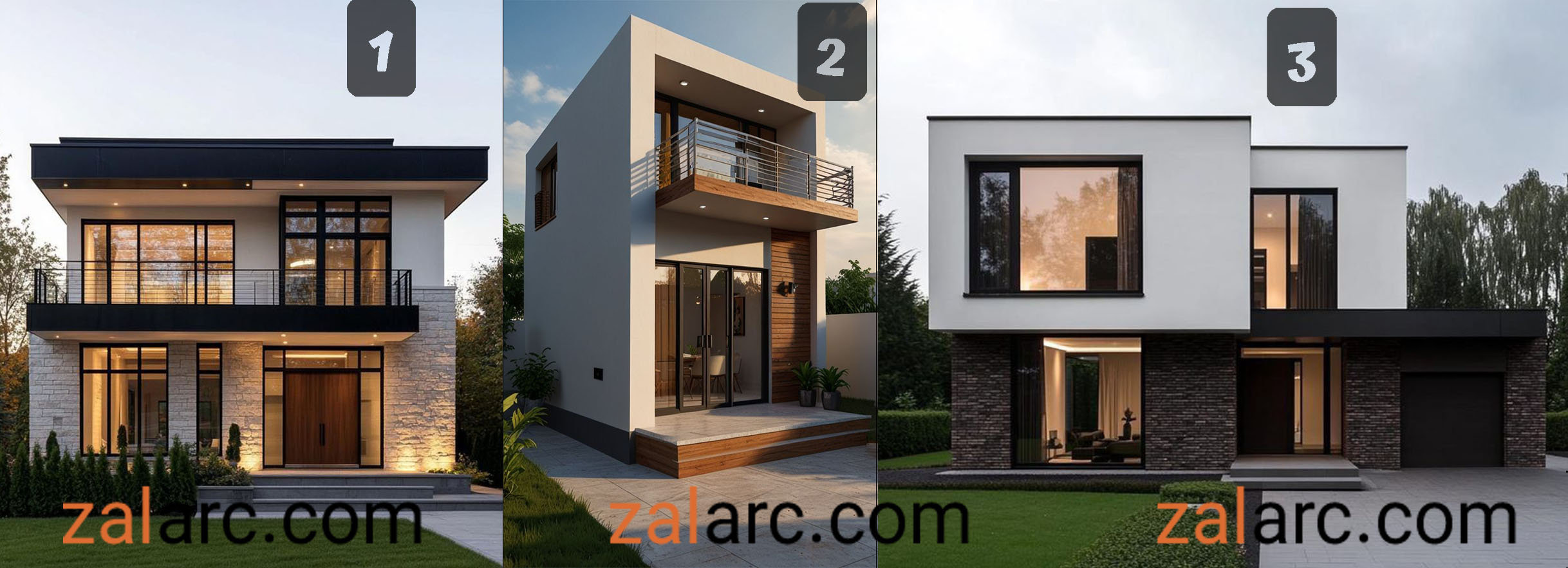 نمونه ویلاهای کوچک