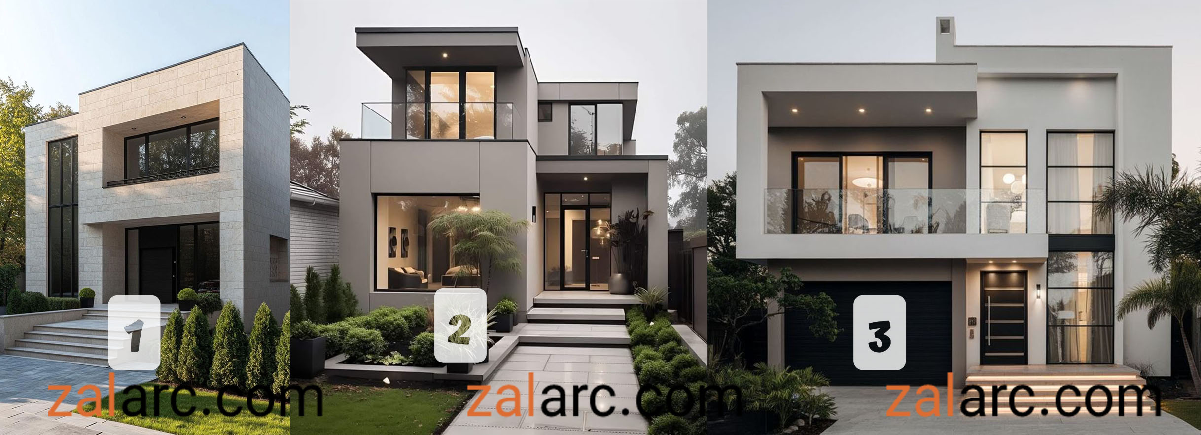 ویلاهای مدرن کوچک