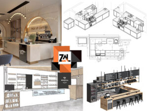 طراحی بار کافی شاپ