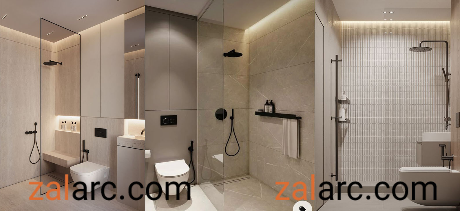 طراحی دکور سرویس بهداشتی کوچک