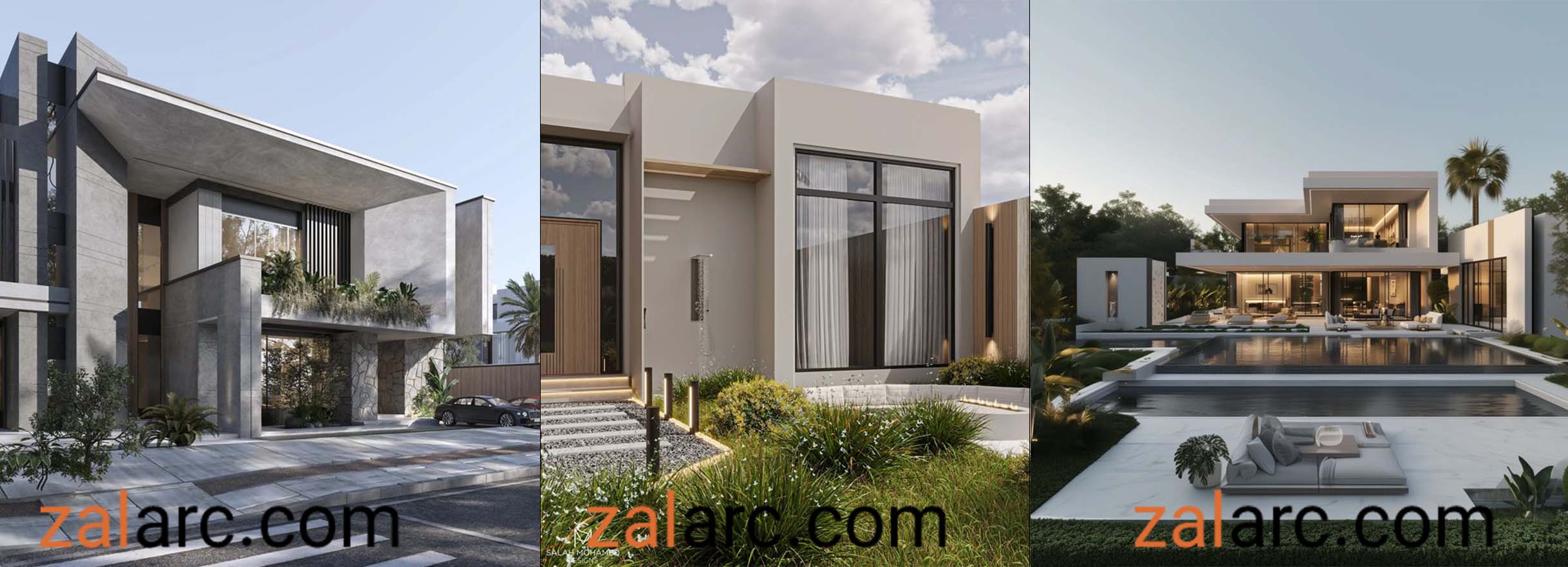 طراحی ویلا به سبک مدرن