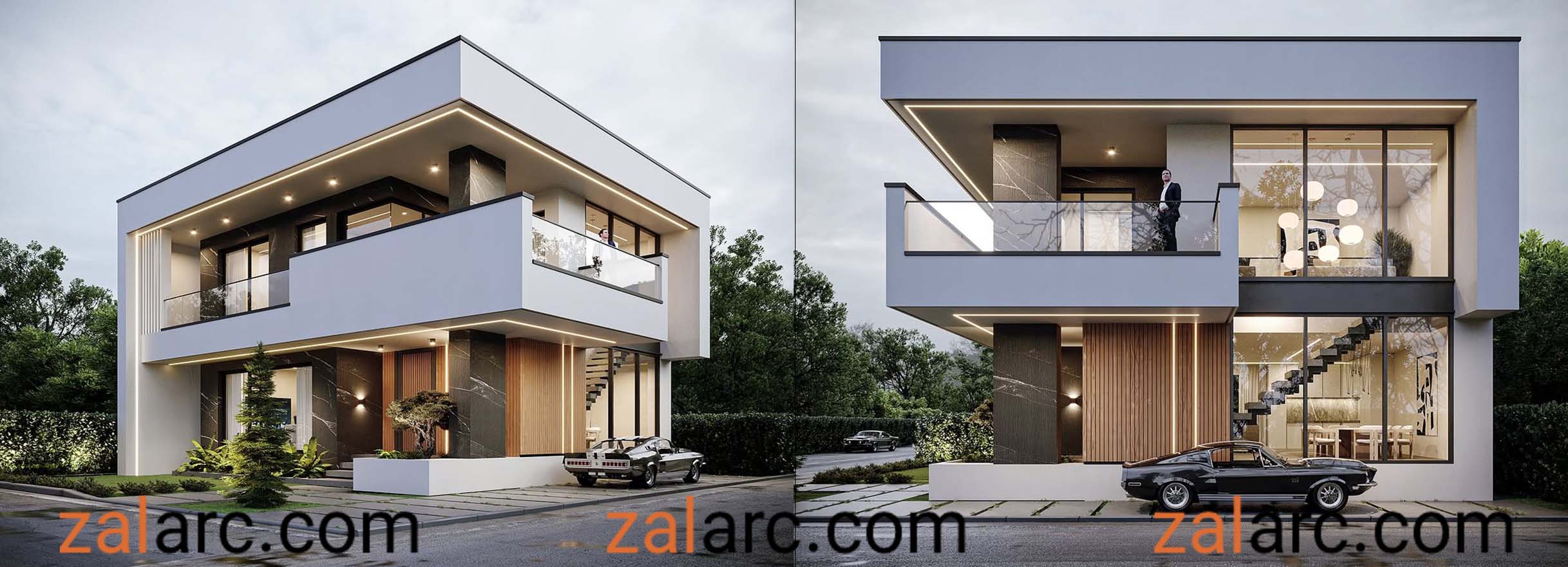 طراحی ویلا لوکس در شمال