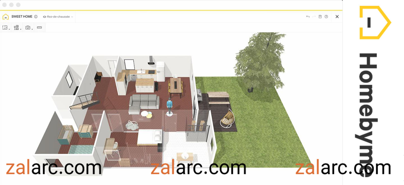 نرم افزار home by me