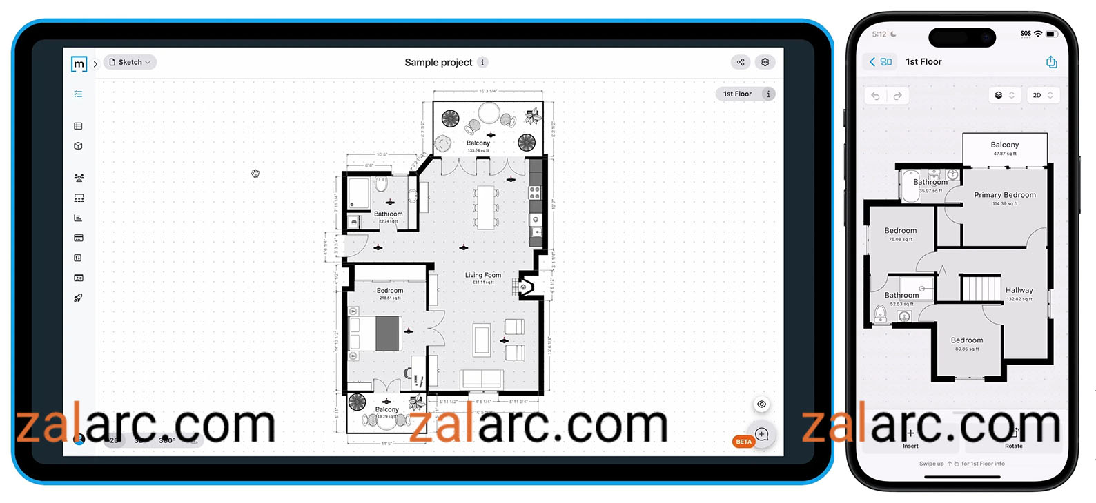 نرم افزار magicplan
