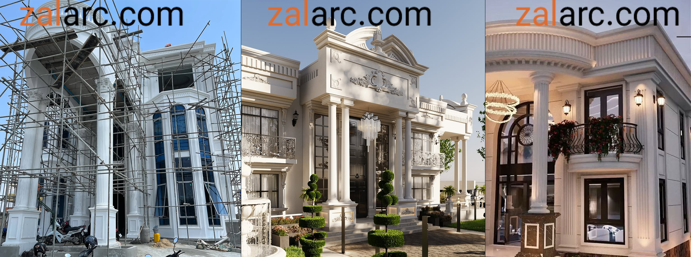 نمای رومی ویلایی