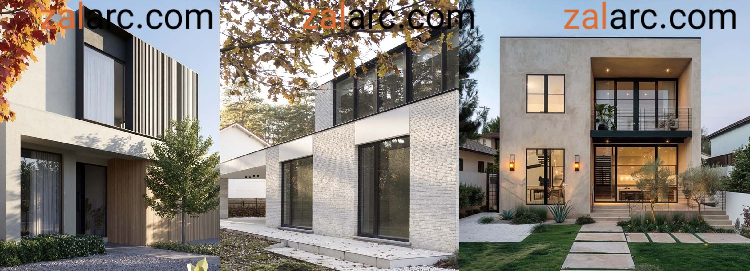 نمونه طراحی ویلای مدرن